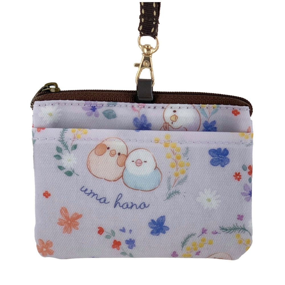 Waterproof Flower Bird Coin Purse Card Pouch Holder